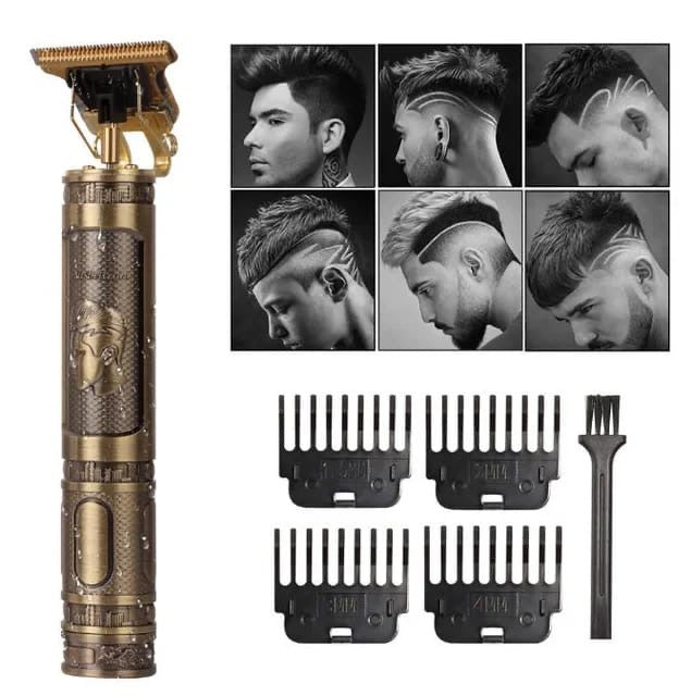 Maquina de Afeitar Recargable de + 4 Peines